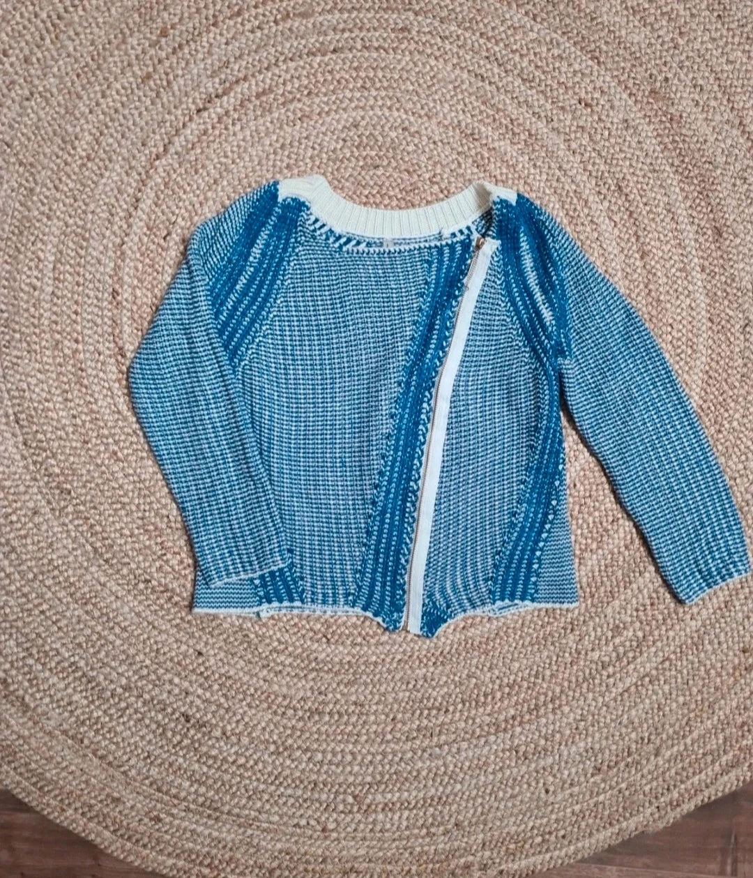 Blusa assimétrica azul Tamanho S – photo 3